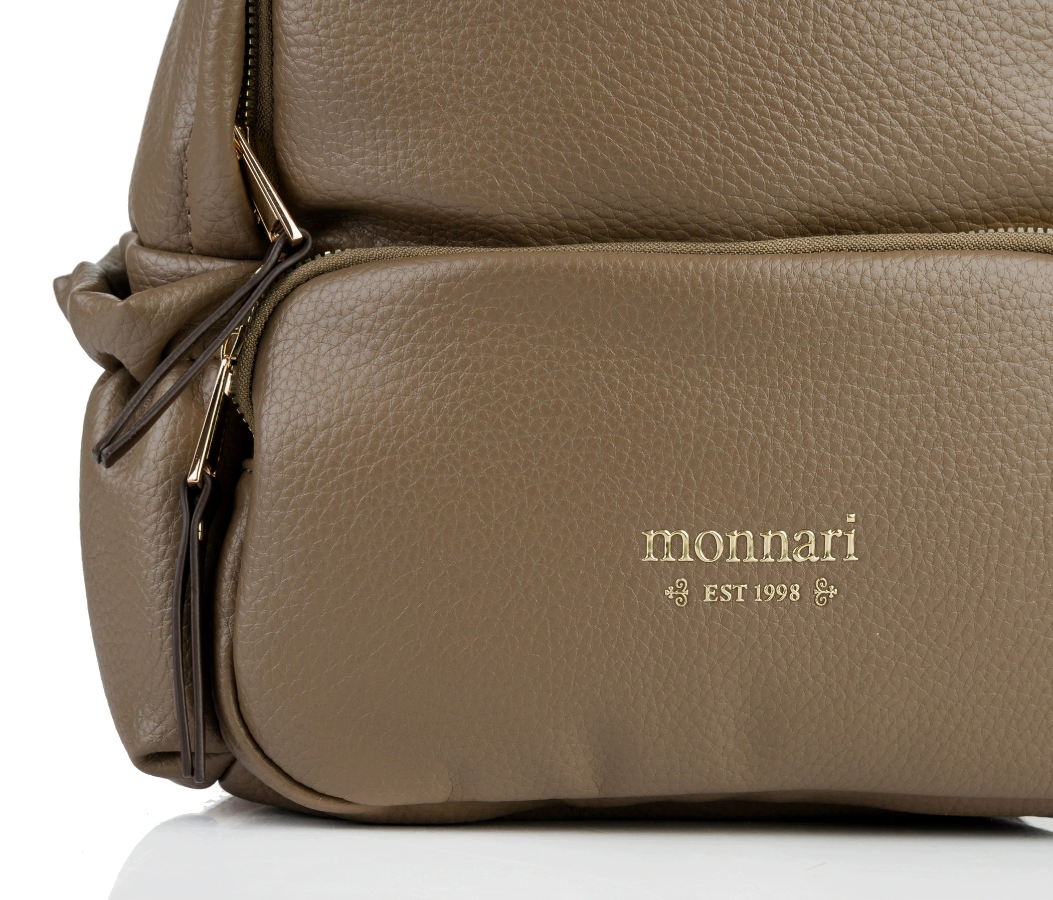 Women's backpack small Monnari BAG6000-M19 collection PREMIUM grey Brand Monnari