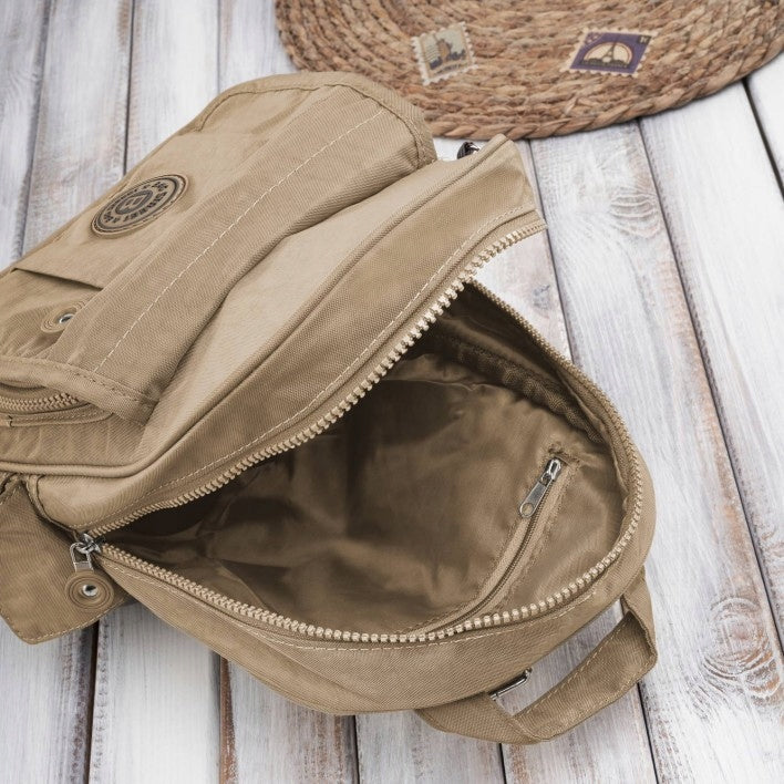 Women's backpack small light brown youth sports backpack SP-10-LB Packaging status original