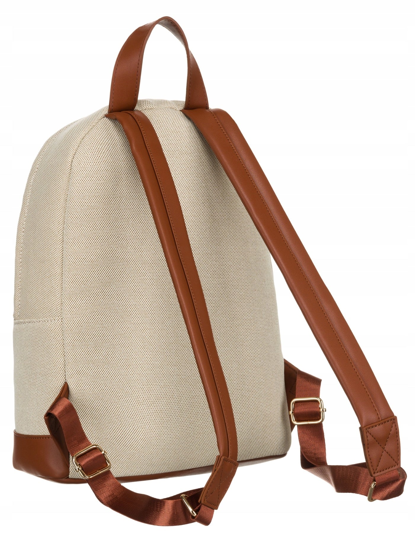 Women's backpack stylish A4 canvas city with zip pockets Peterson Brand Peterson