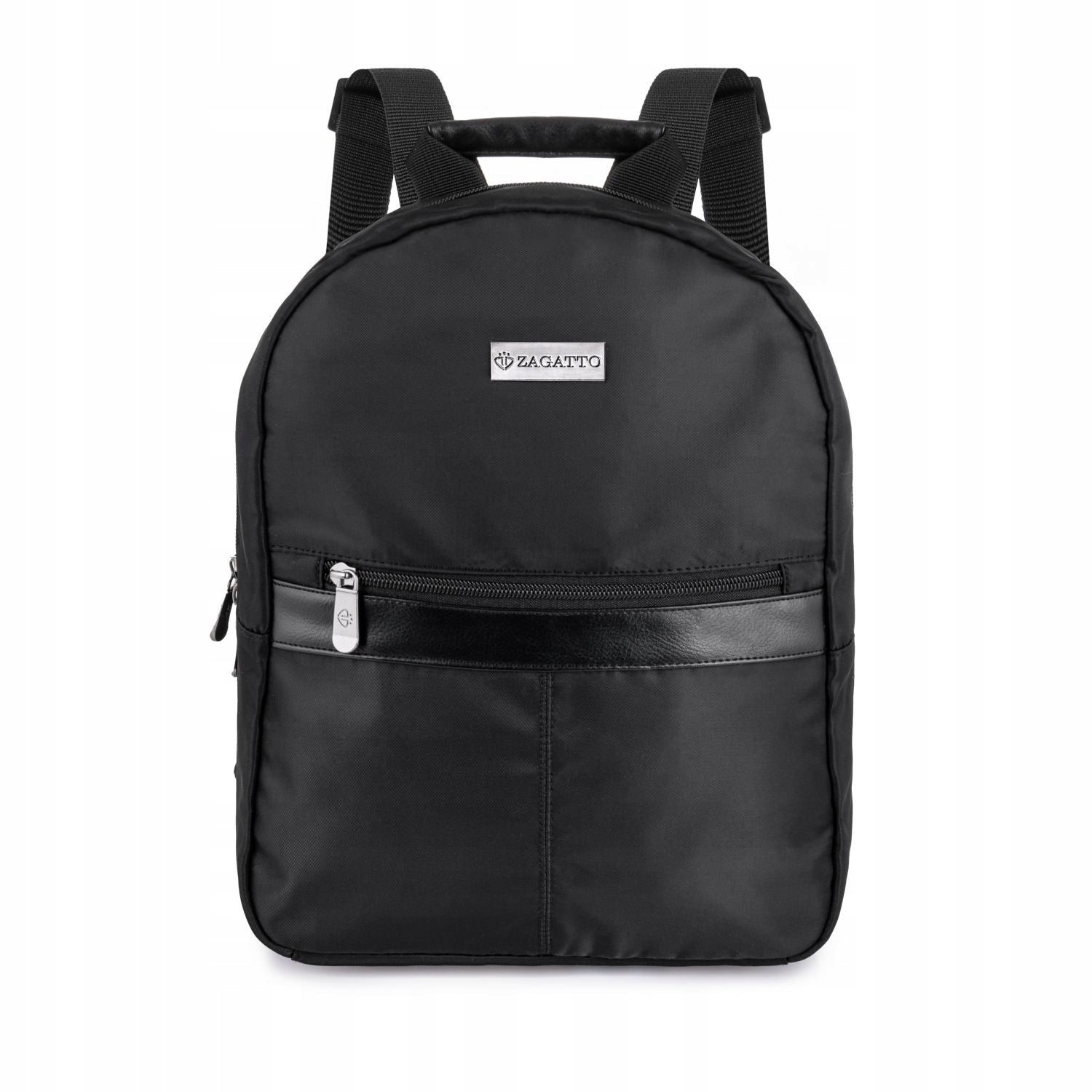 Women's backpack urban black small backpack elegant roomy light ZAGATTO Packaging status original