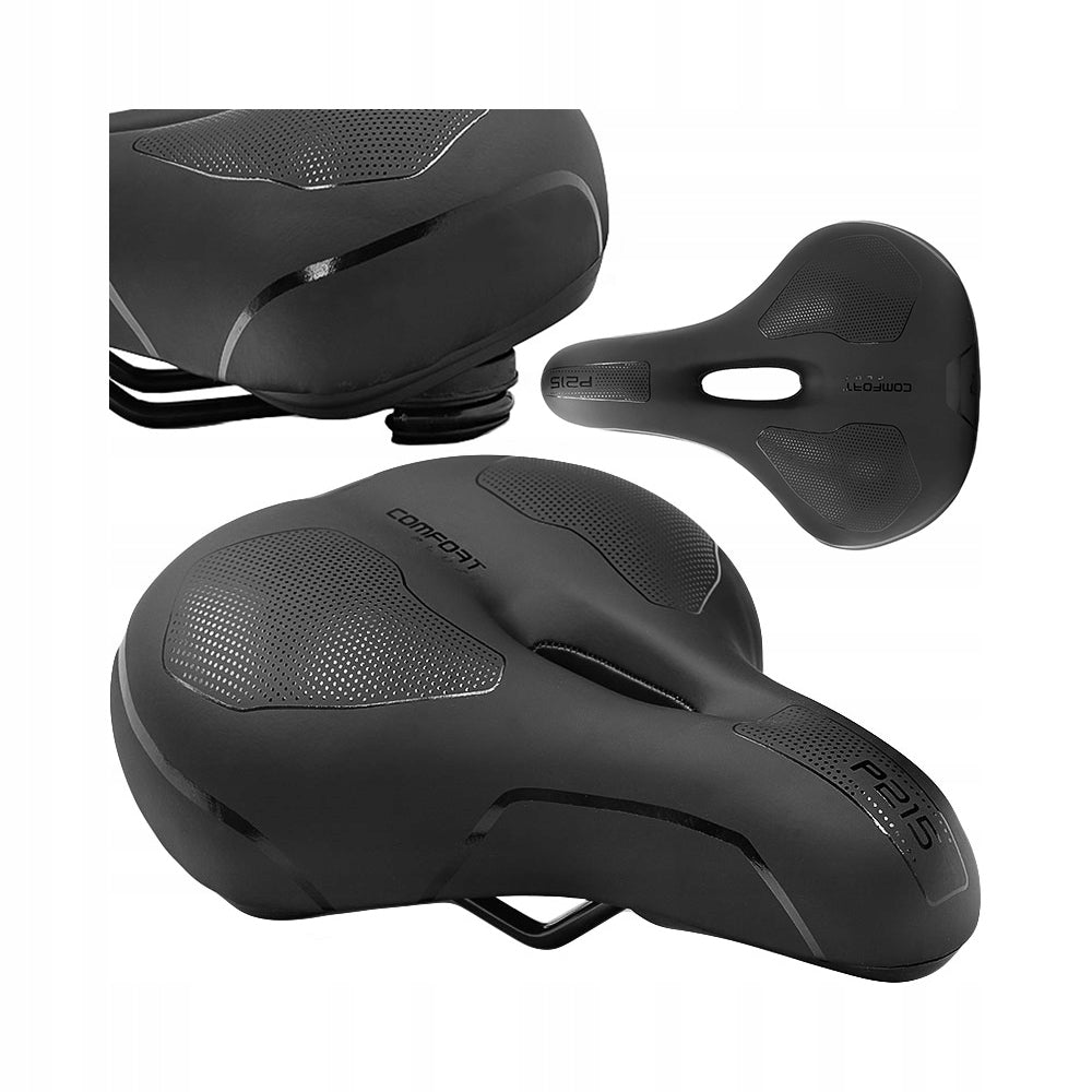 Women's bicycle saddle comfortable for bicycle leather