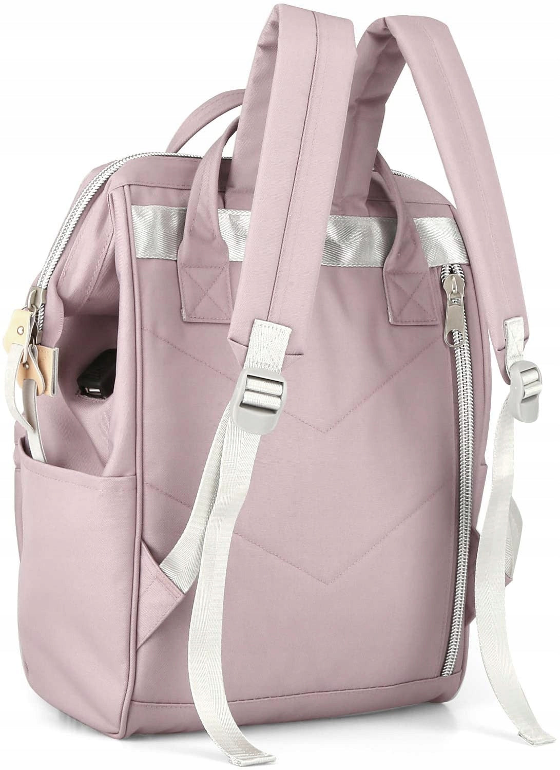 Women's city backpack Himawari HM1881 for laptop 13,3 USB light purple EAN (GTIN) 6972821262483