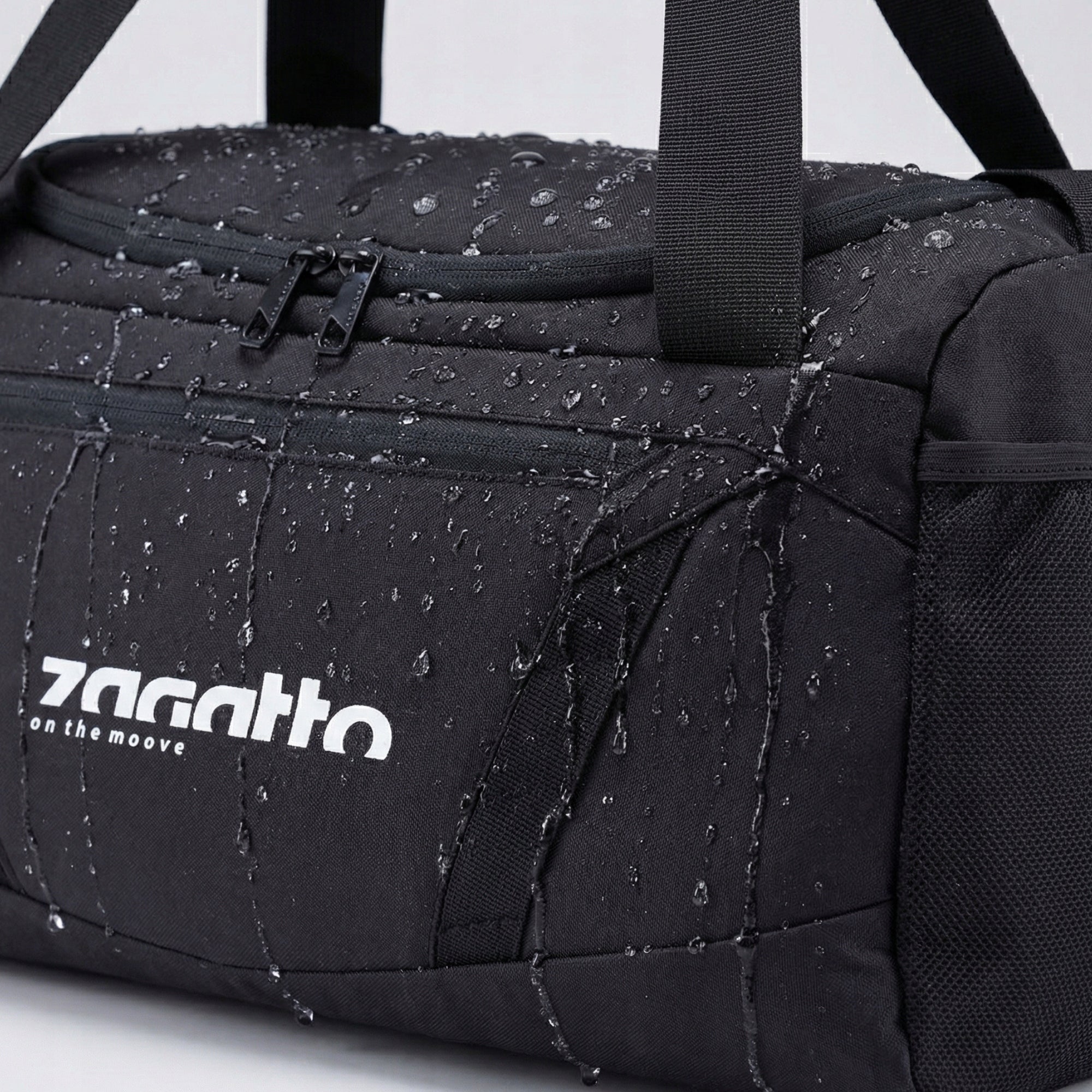 Women's fitness sports bag for gyms travel training ZAGATTO Additional features protective feet adjustable support strap hardened bottom ventilated pocket water resistance