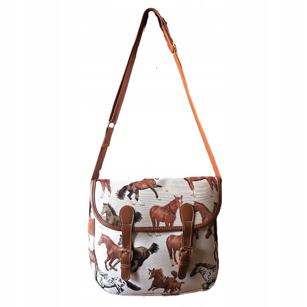 Women's handbag in Horses
