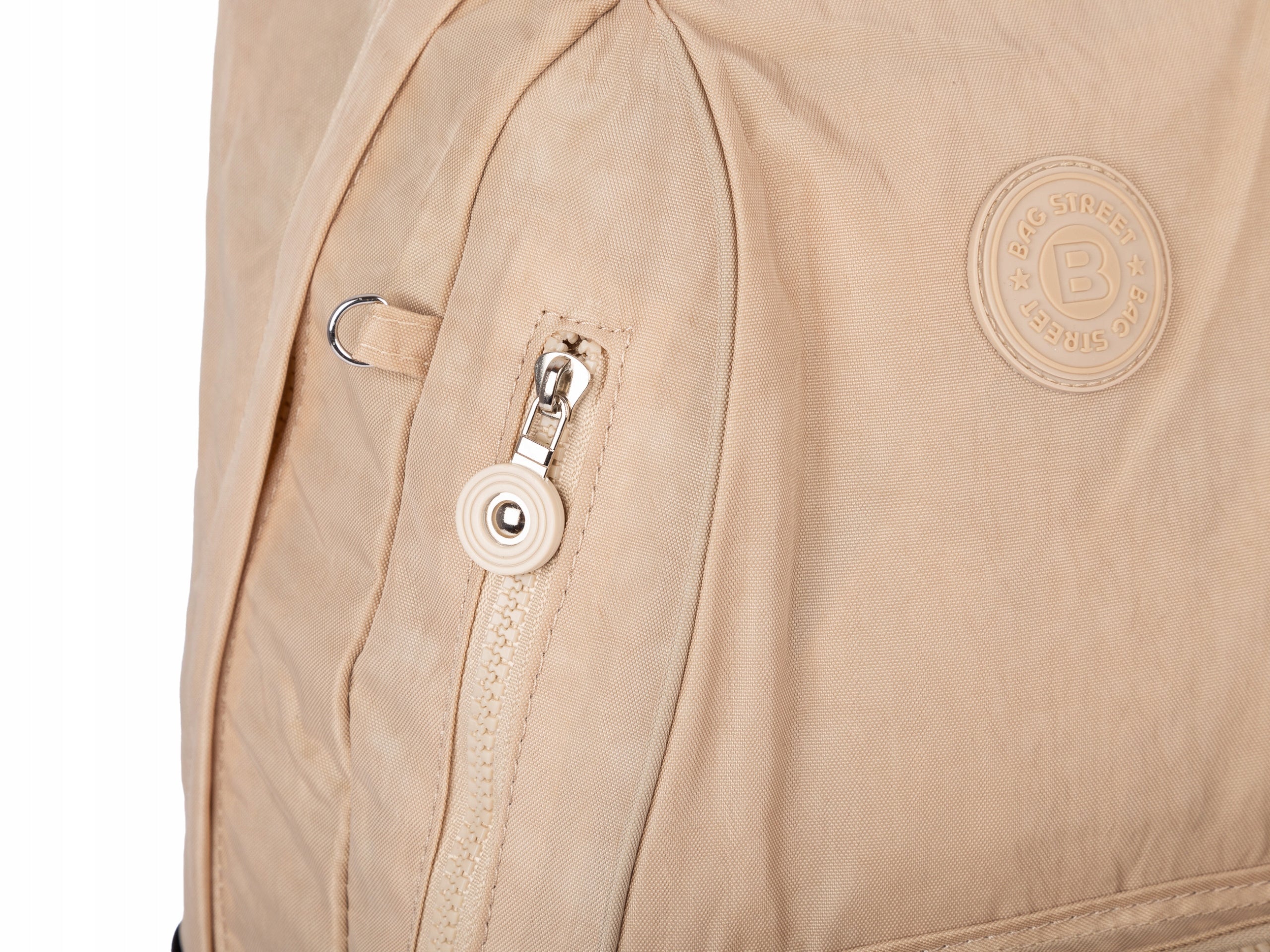 Women's hiking backpack urban light with line light beige material A4 Packaging status original