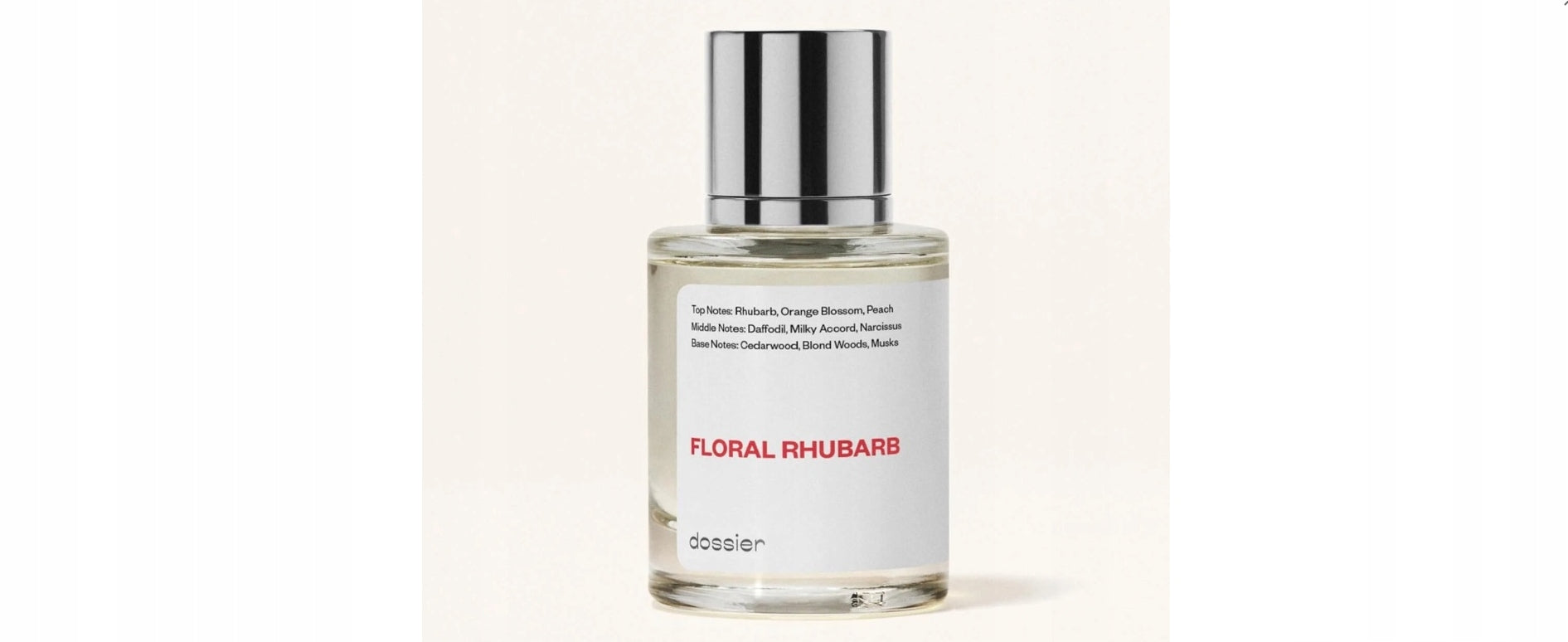 Women's perfume Dossier FLORAL RHUBARB 50 ml