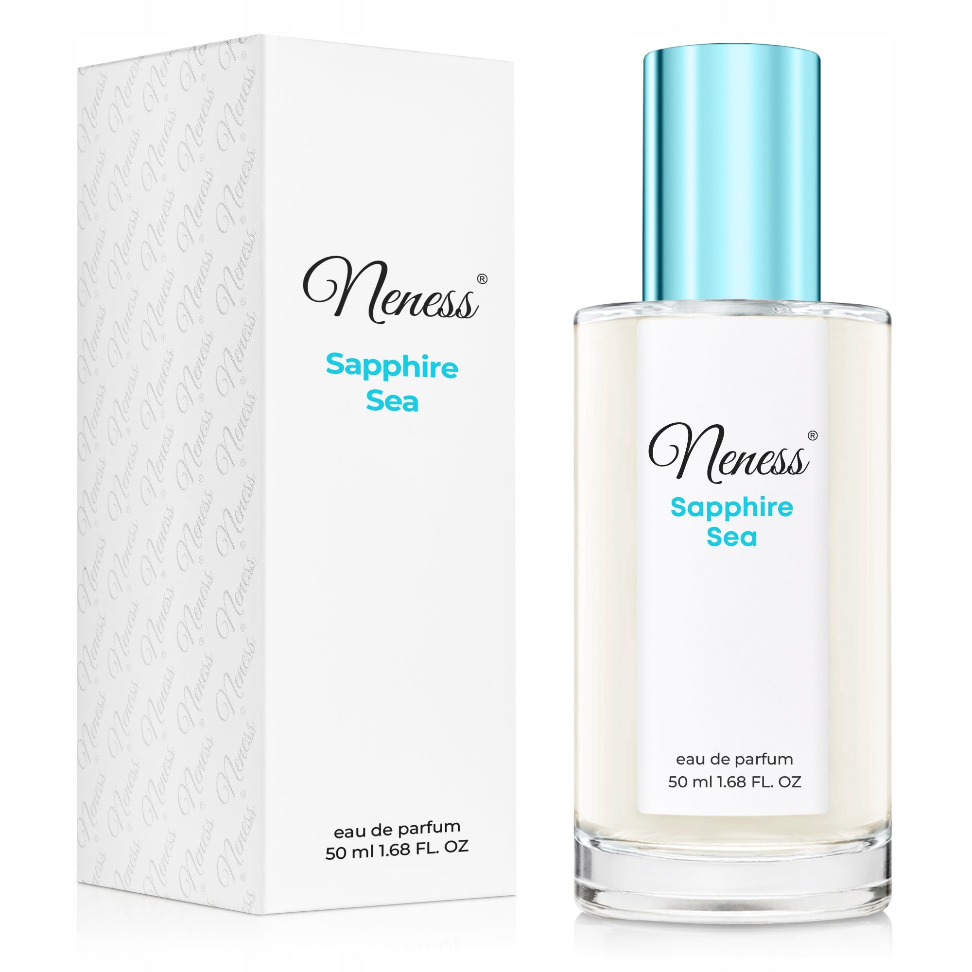 Women's perfume Sapphire Sea 50 ml + 33 ml – Neness No. 92 permanent Packaging status original