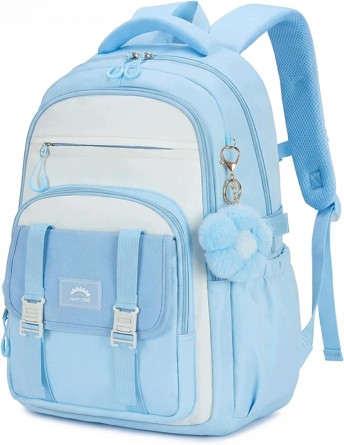 Women's school backpack 32 l waterproof nylon for books 35x20x45 cm