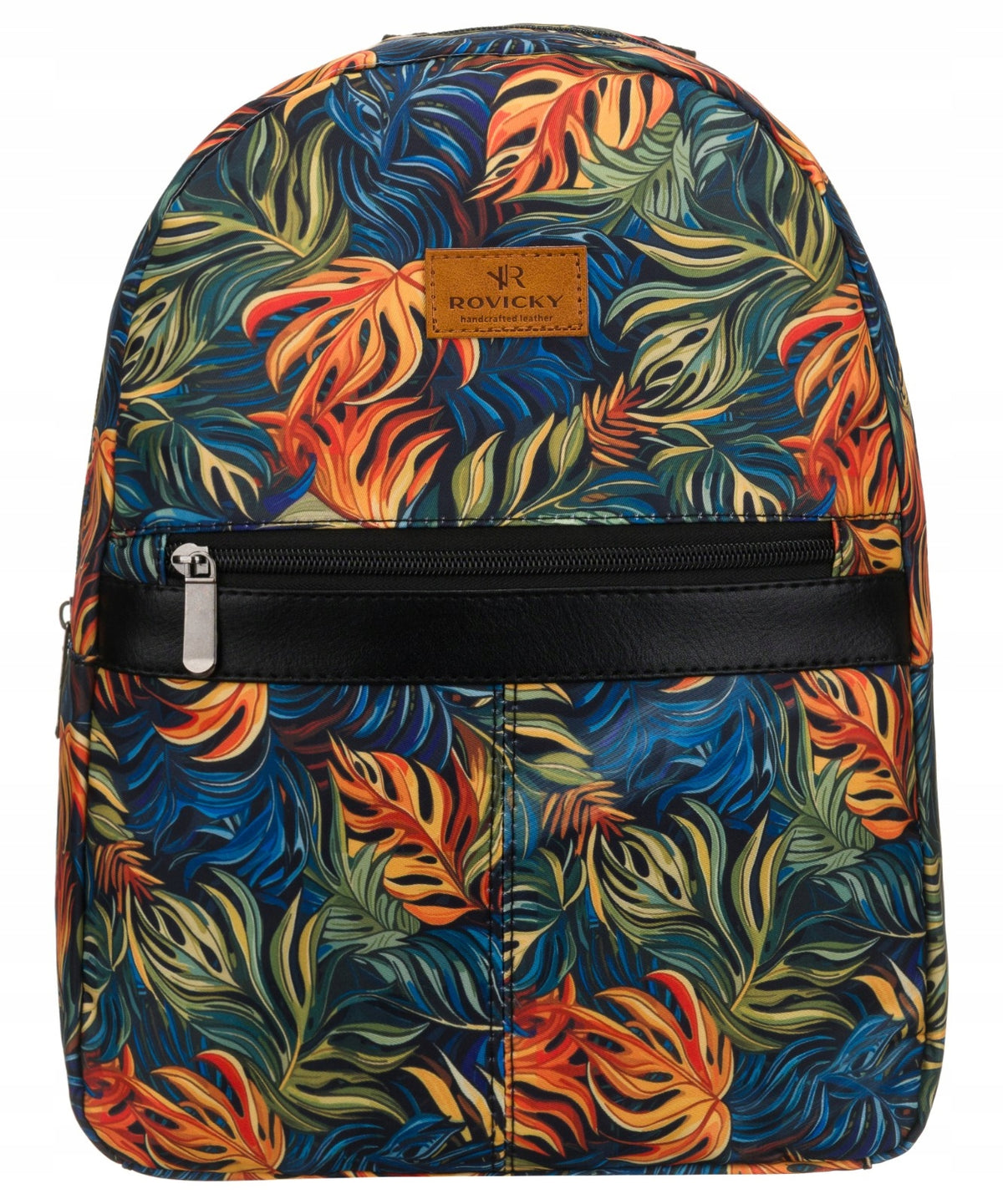 Women's school backpack youth city zip pockets colorful ROVIC Packaging status original