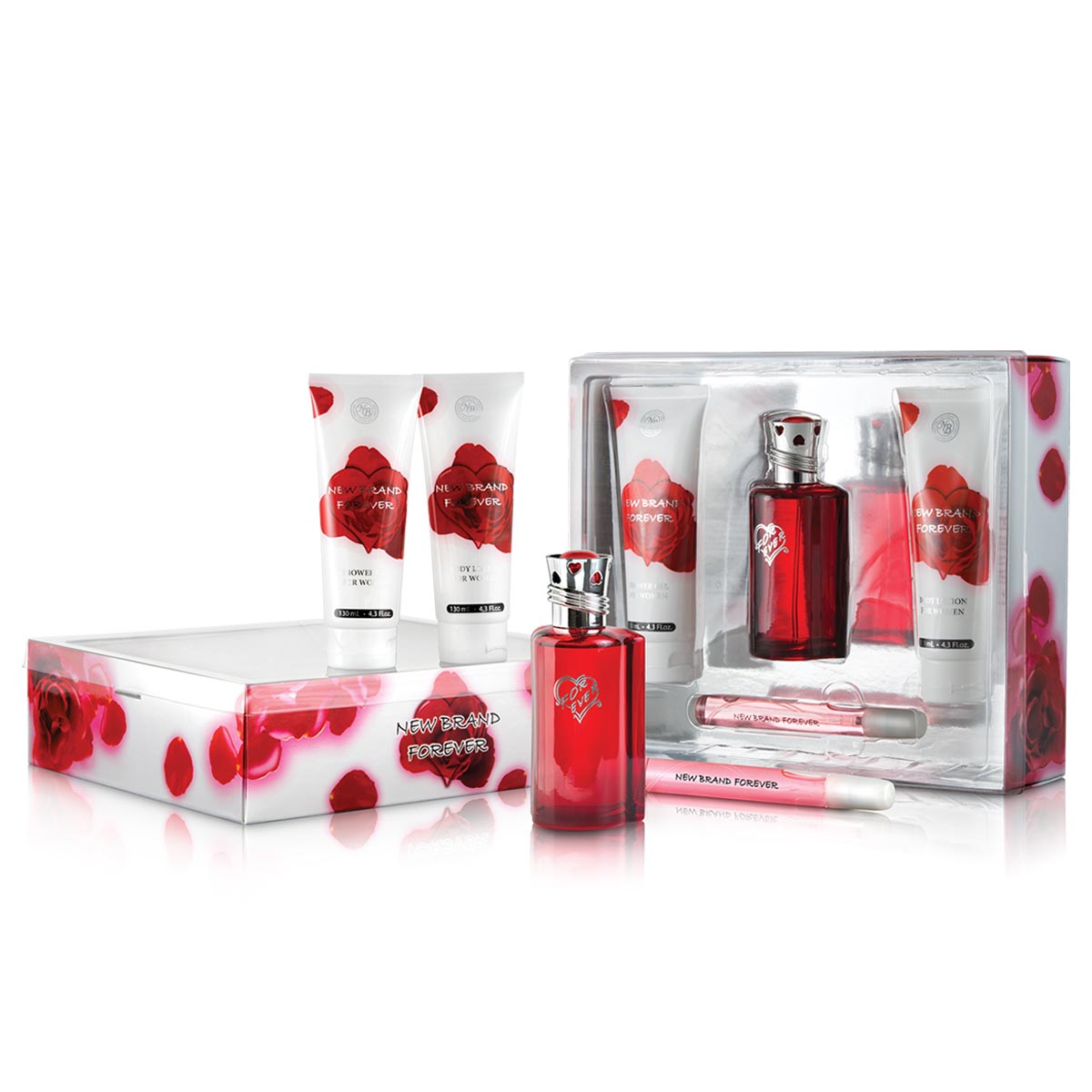 Women's set New Brand 4 elements