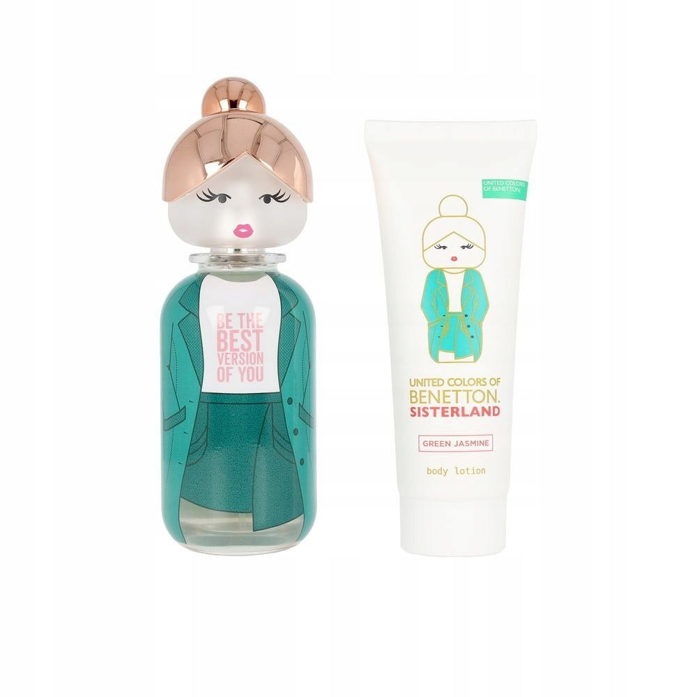 Women's set United Colors Of Benetton Sisterland Green Jasmine 2 elements EAN (GTIN) 8433982019623