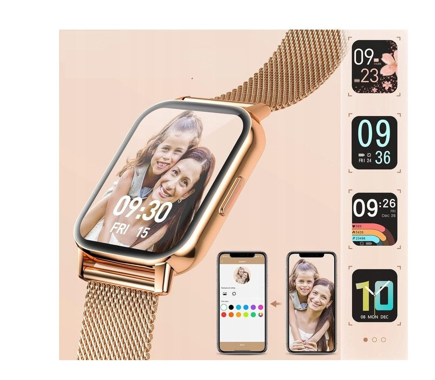 Women's smartwatch G91 stylish watch with sports and health features Packaging status original