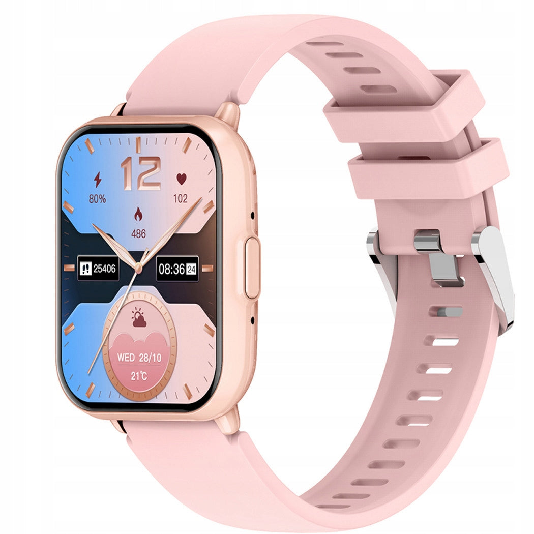 Women's smartwatch with Bluetooth call function pulse steps sleep menu PL Brand Rubicon