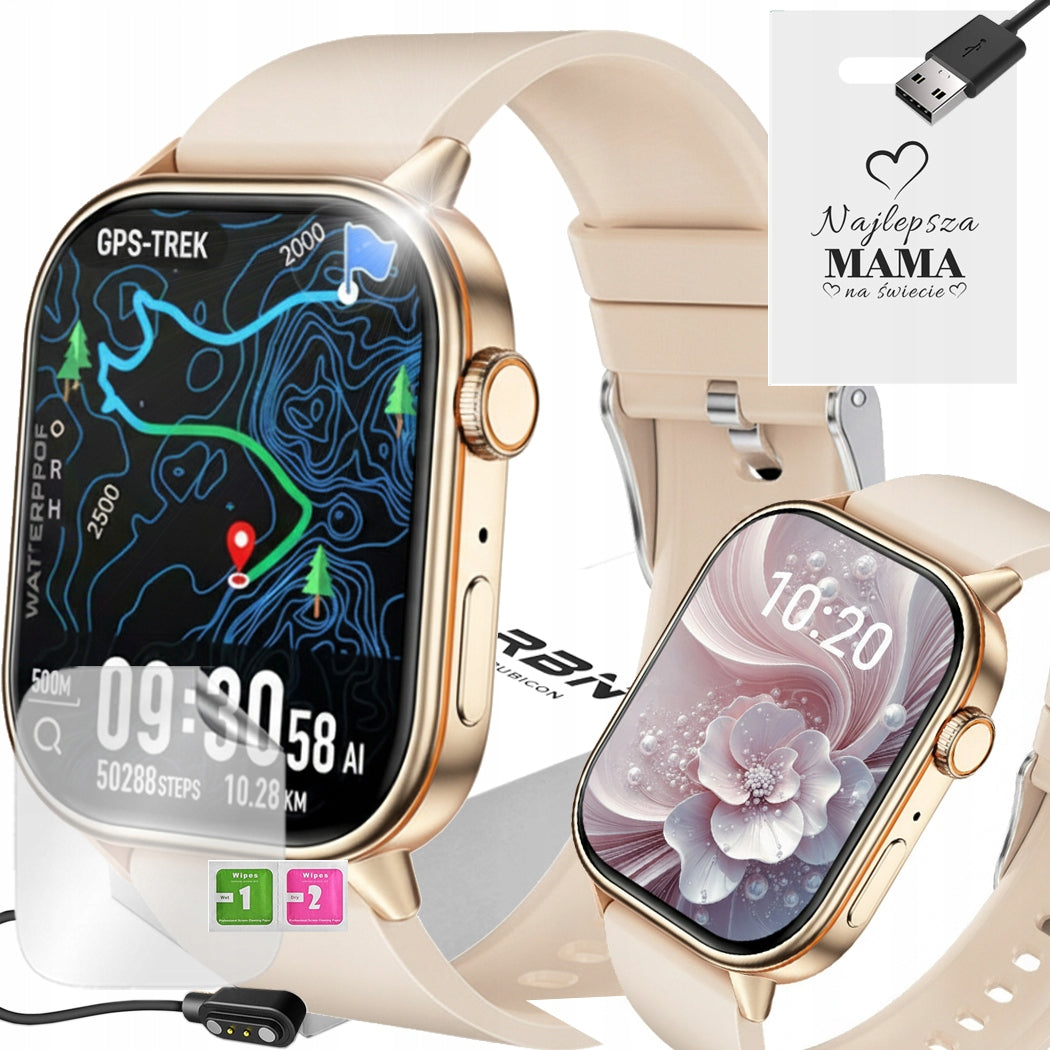 Women's smartwatch with GPS - modern and durable model 520 mAh