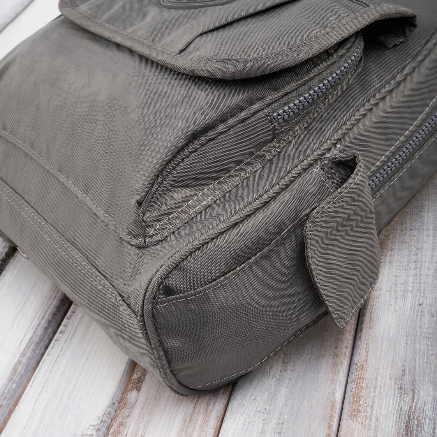 Women's sports backpack youth material fashionable grey EAN (GTIN) 5905567205651