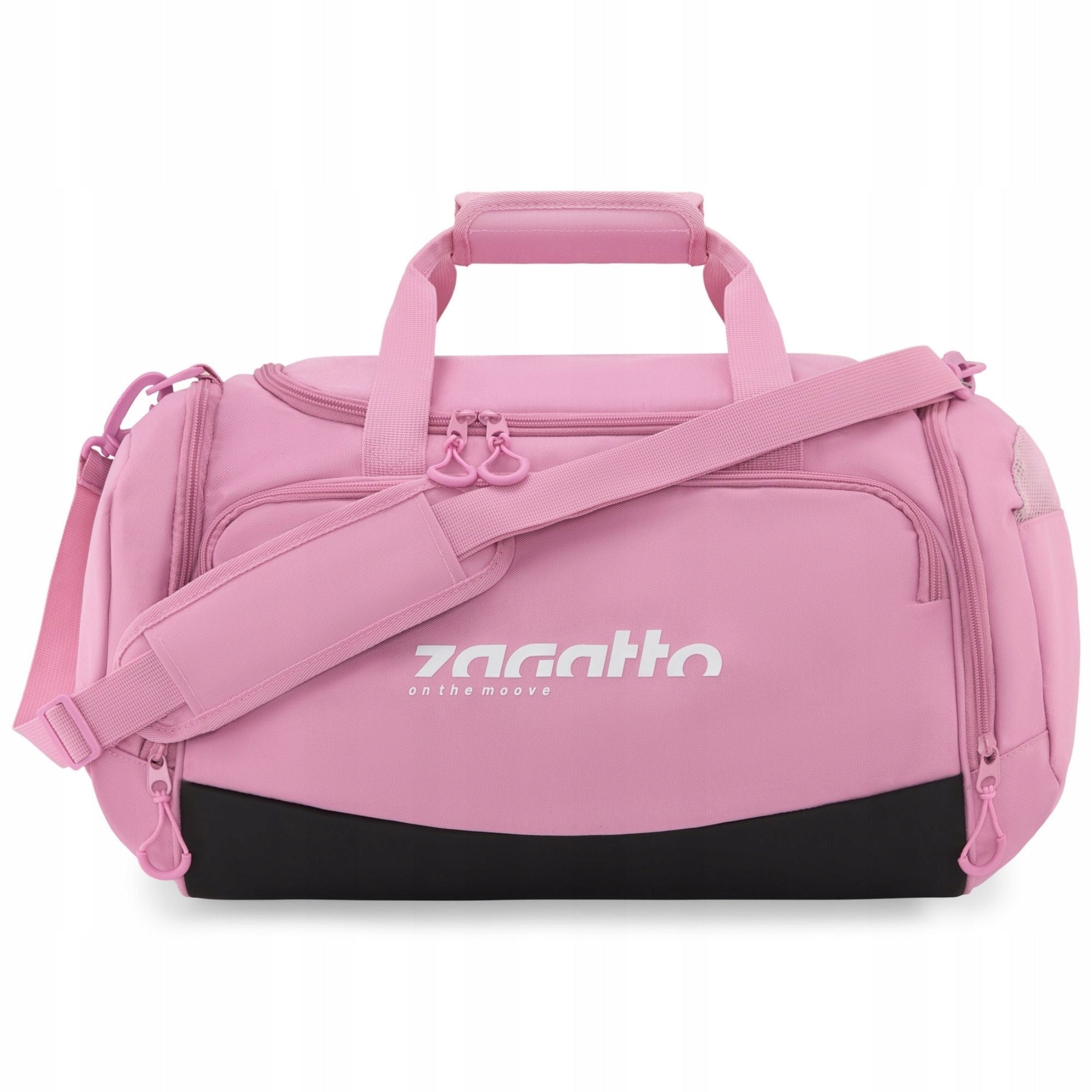 Women's sports bag pink training bag for gym shoulder ZAGATTO Packaging status original