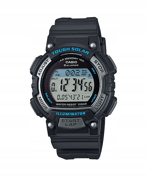 Women's sports watch STL-S300H SOLAR stopwatch alarm LED + Box Brand CASIO