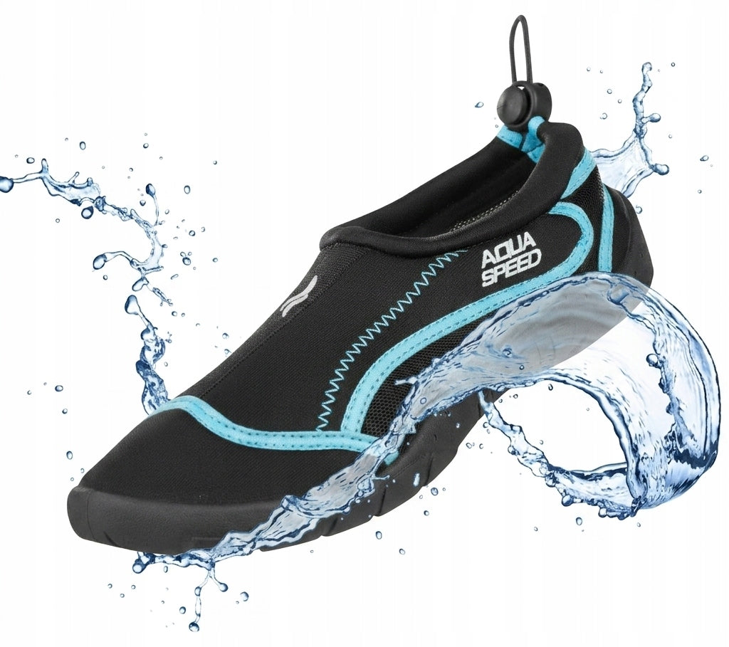 Women's swimming water shoes for sea urchins stones beach AQUASPEED 36