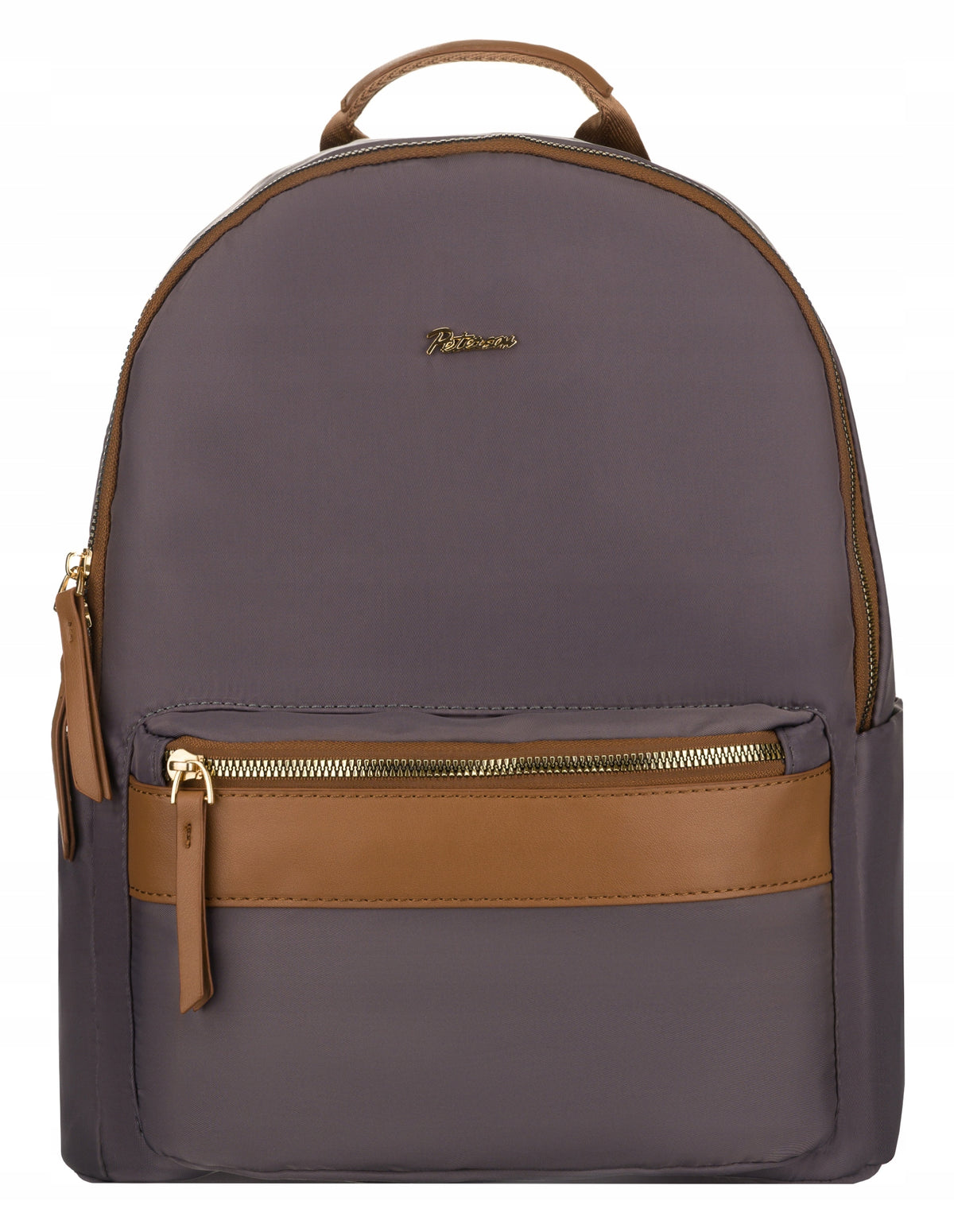 Women's two-chamber city backpack for university work fashionable Peterson Brand Peterson