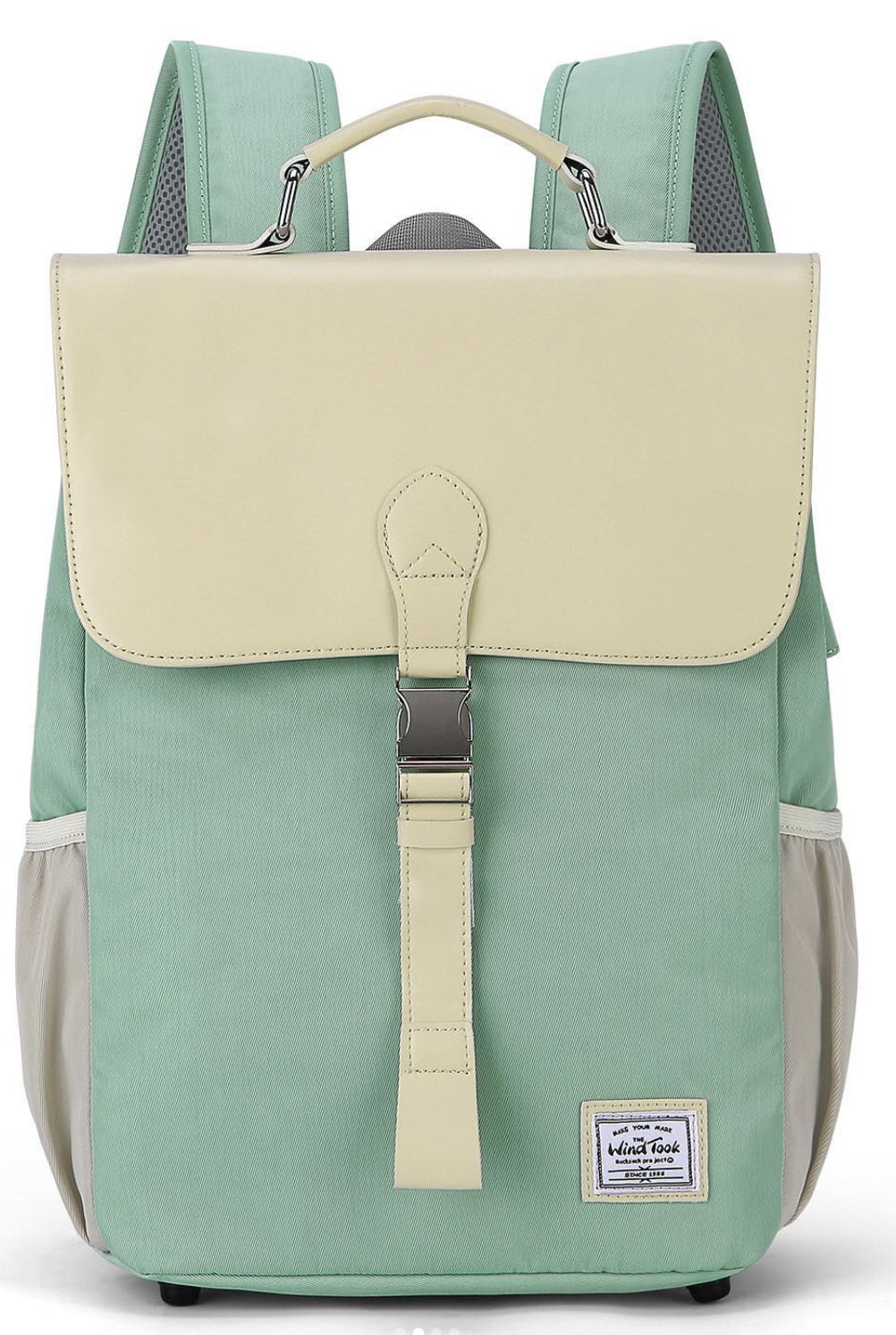 Women's urban backpack small black tourist school roomy