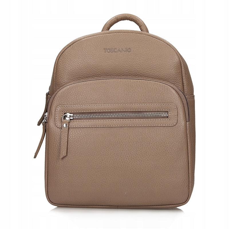 Women's urban leather backpack for every occasion Toscanio T1144