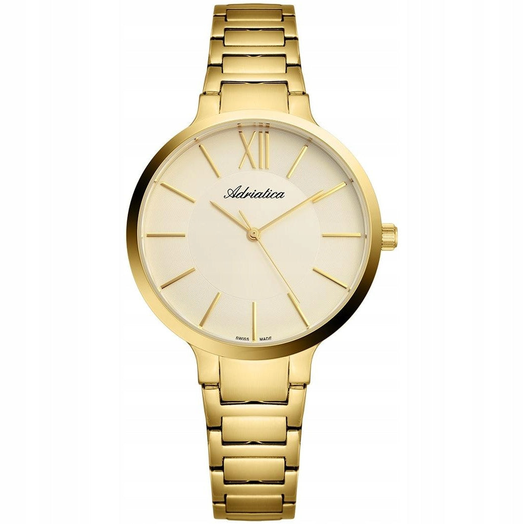 Women's watch Adriatica A3571.1161Q gold