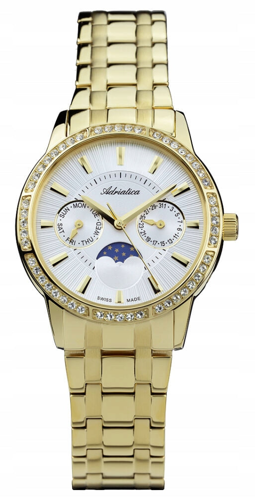Women's watch Adriatica A3601.1113QFZ gold