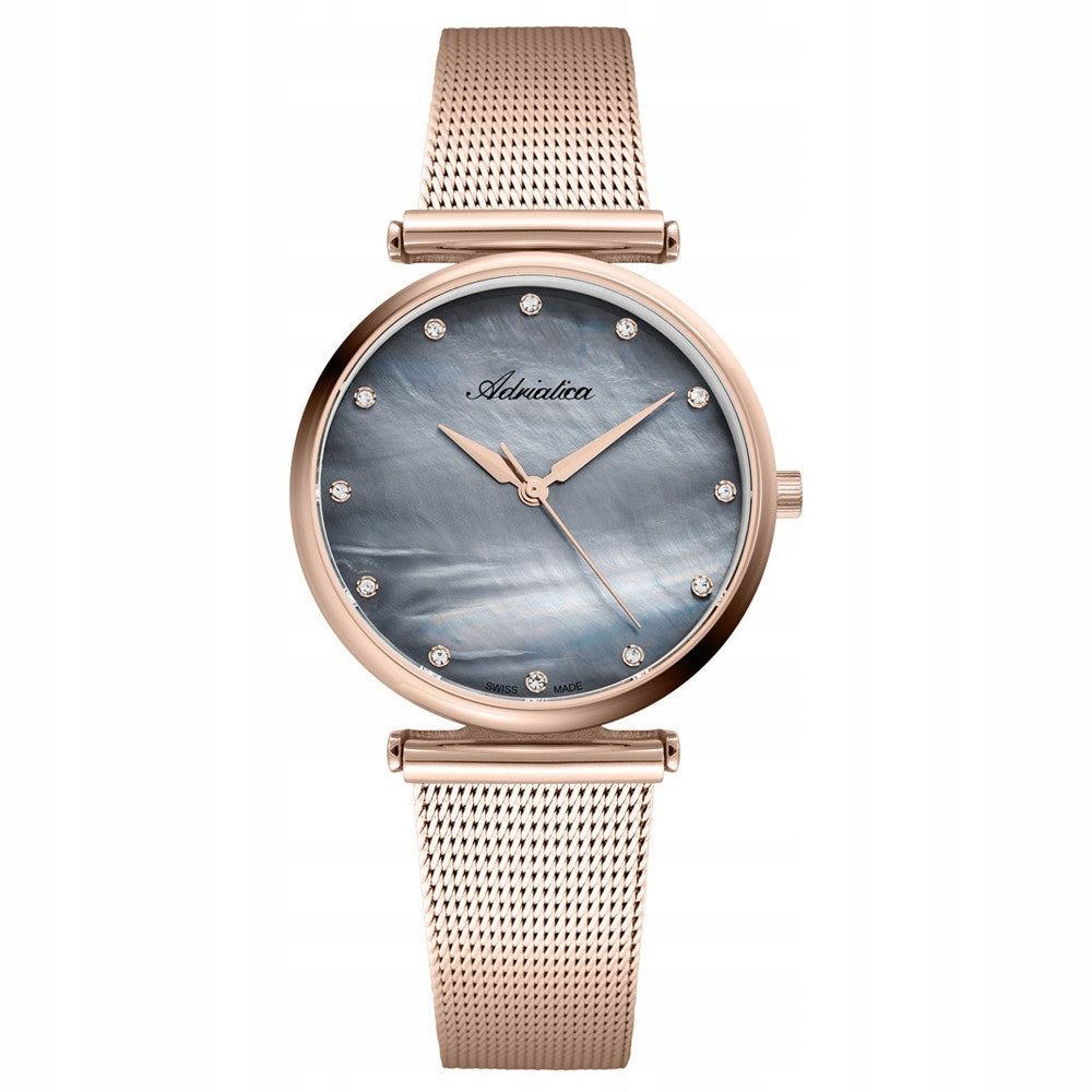 Women's watch Adriatica A3712.914ZQ rose gold