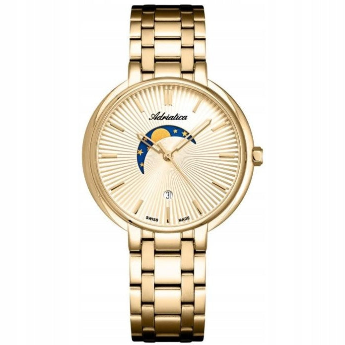 Women's watch Adriatica A3835.1111Q gold