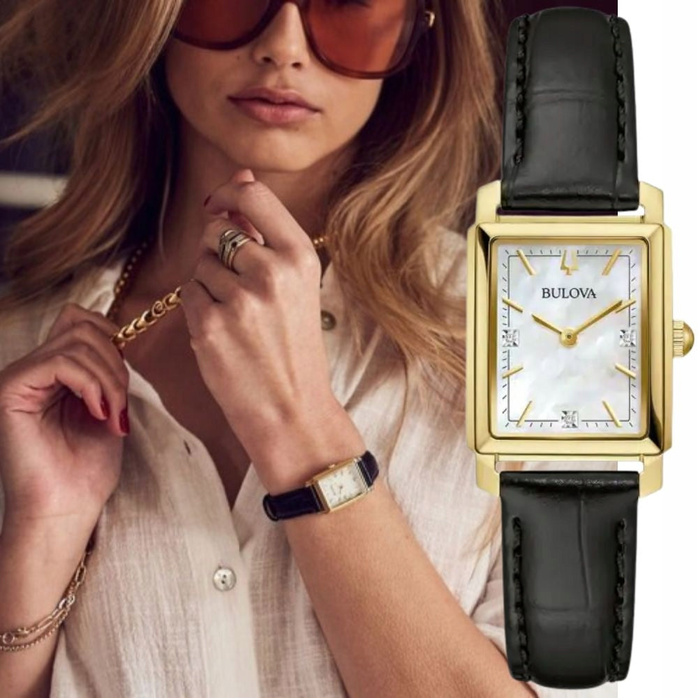 Women's watch Bulova 97P166 Sutton on strap