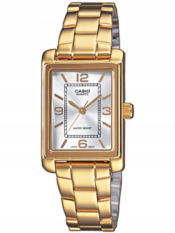 Women's watch CASIO LTP-1234PG -7AEG gold old money 3 years warranty
