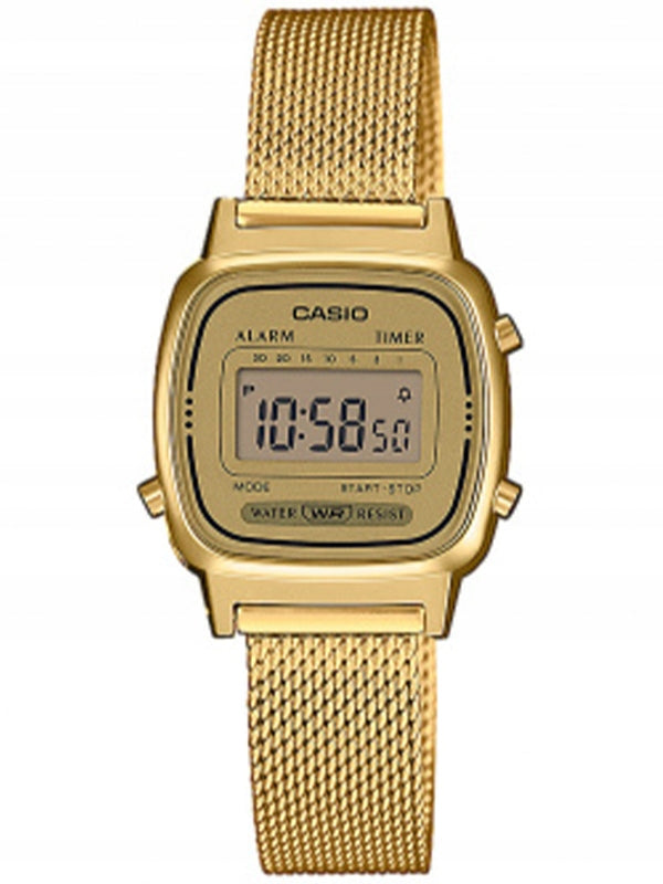 Women's watch CASIO Vintage LA670WEMY-9EF Functions alarm clock date display illumination stopwatch