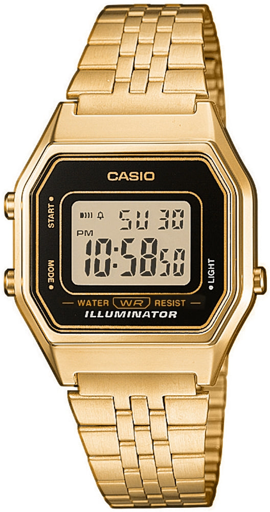 Women's watch Casio LA680WEGA-1ER stopwatch alarm