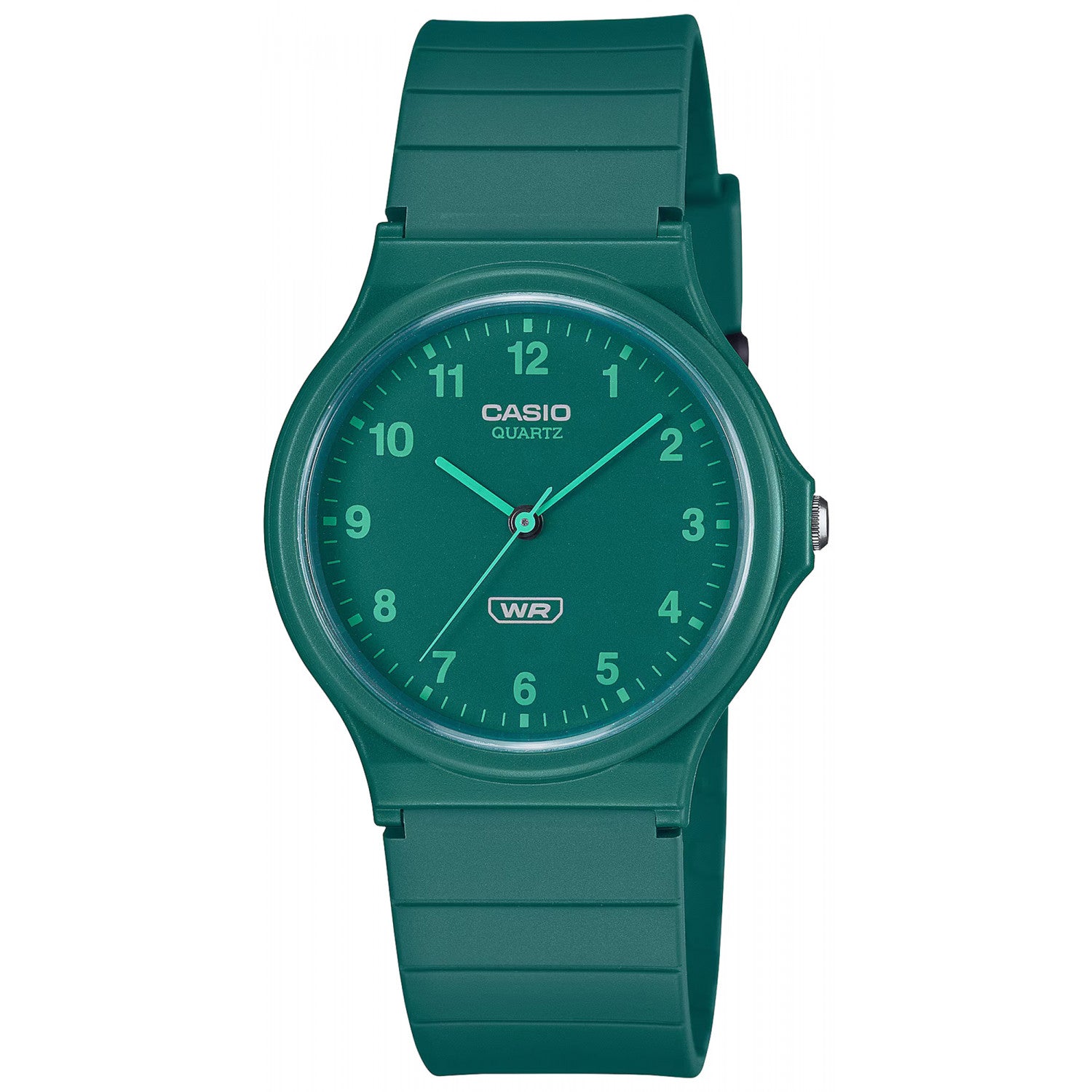 Women's watch Casio MQ-24B-3BEF green