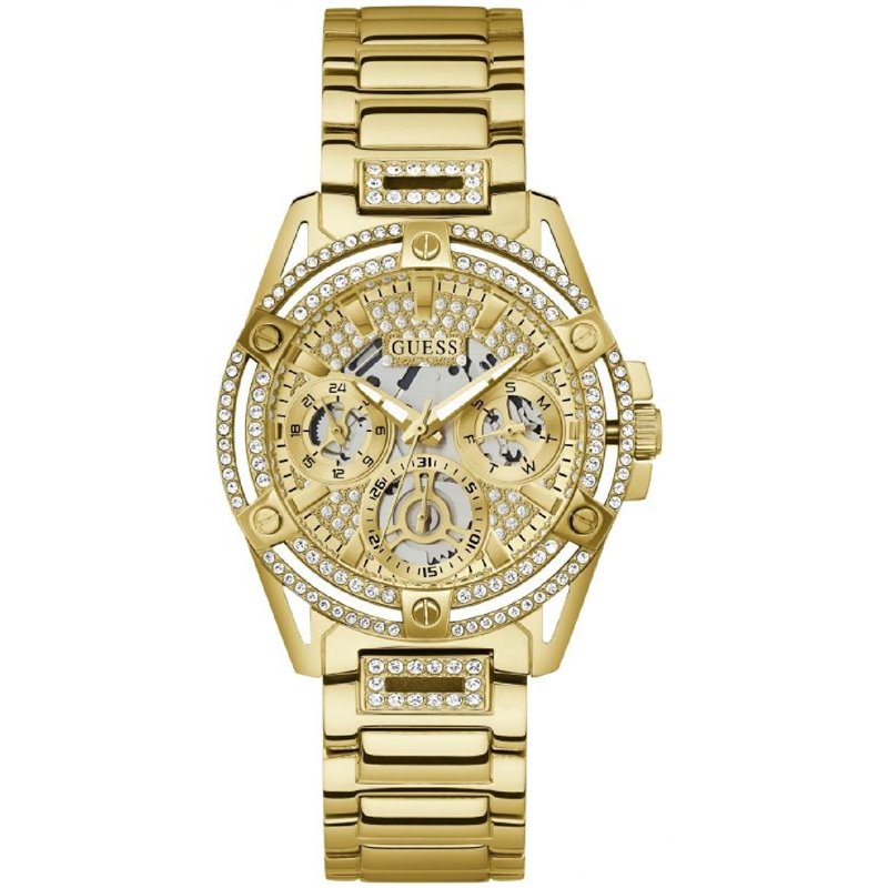 Women's watch Guess GW0464L2 rhinestones gold new, original
