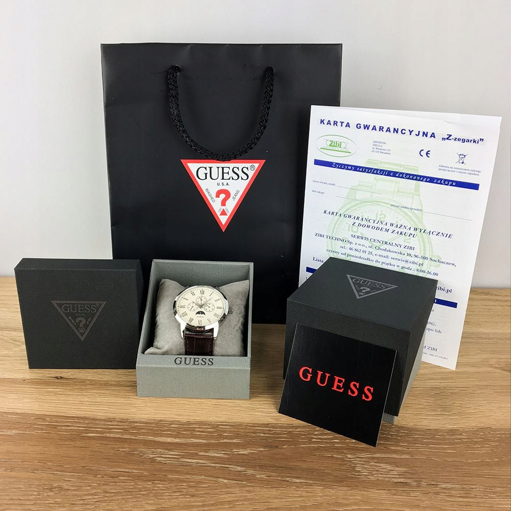 Women's watch Guess GW0869L3 ZIRCONS silver Brand Guess