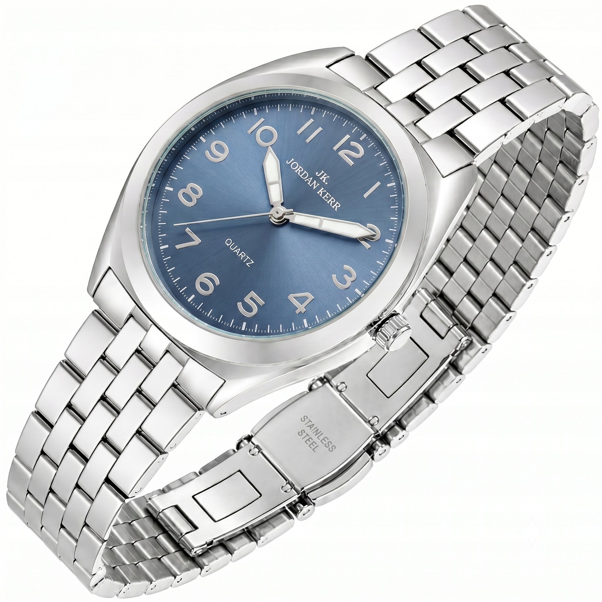 Women's watch Jordan Kerr Celeste subtle model on bracelet silver Packaging status original