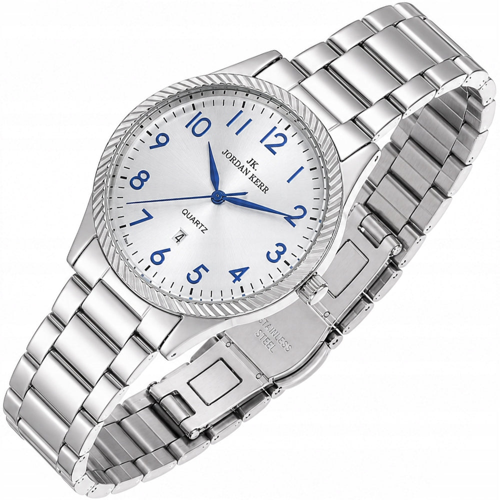 Women's watch Jordan Kerr Stella elegant model on bracelet silver Packaging status original