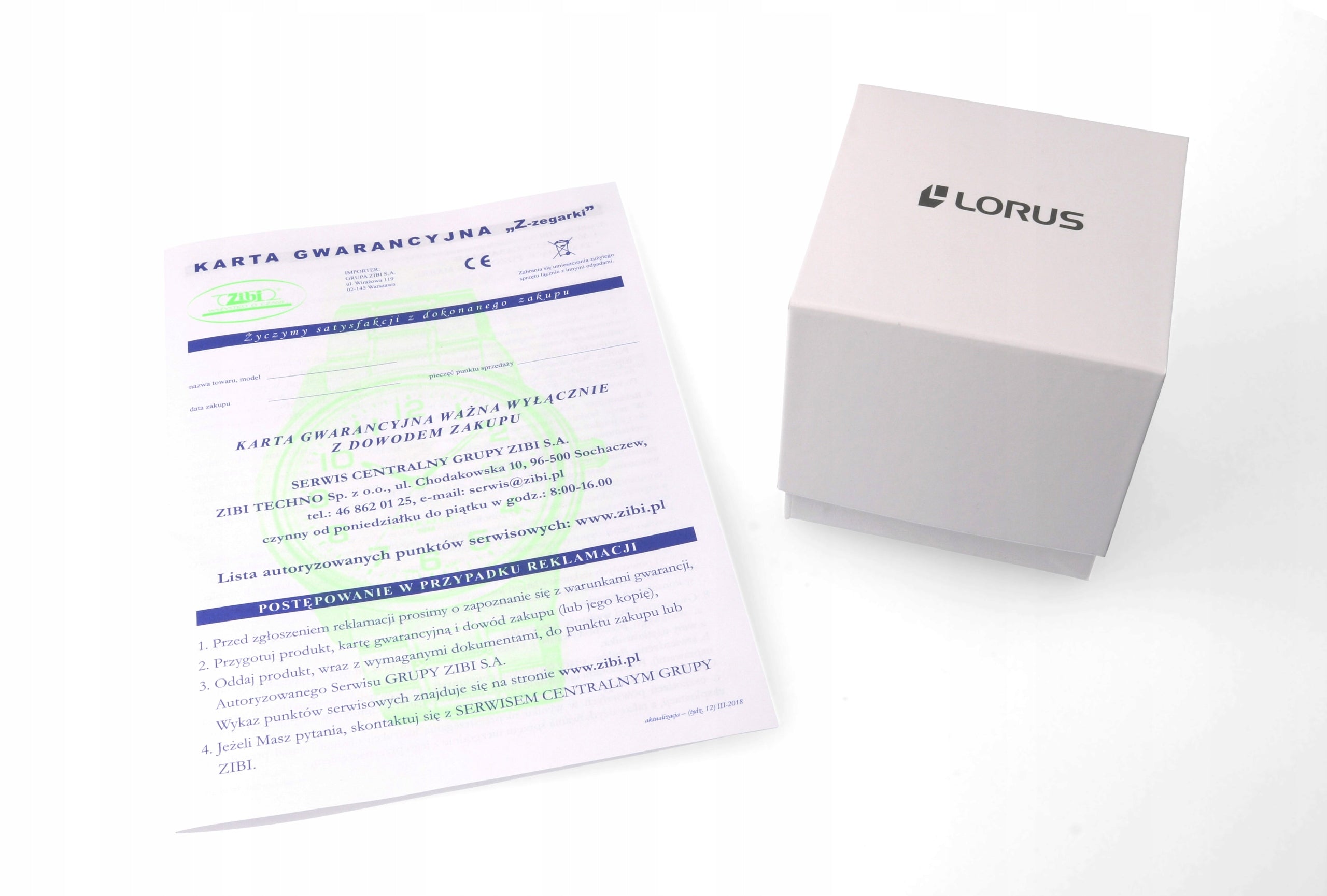 Women's watch LORUS RY514AX9 Functions illumination