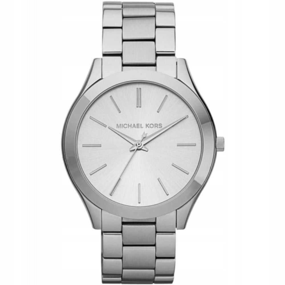 Women's watch Michael Kors MK3178 Slim Runway silver Packaging status original