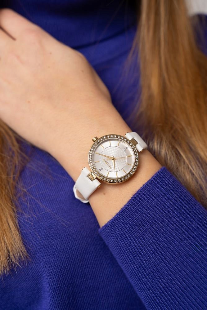 Women's watch Paul Lorens 10995A2-3C2 - on leather strap - WITH ZIRCONS EAN (GTIN) 5900148049877