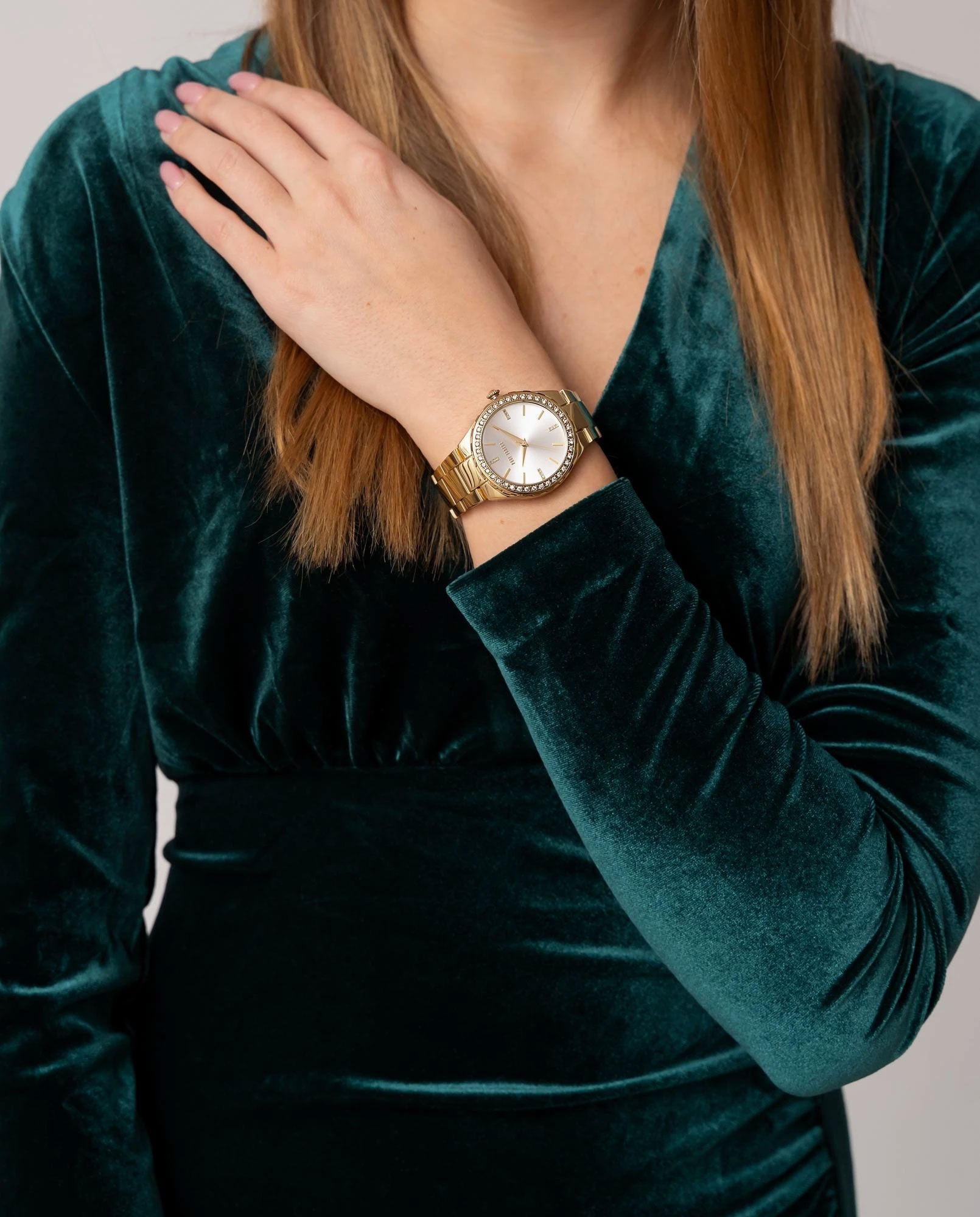 Women's watch Paul Lorens 9656B3-3D1 ELEGANT WITH ZIRCONS-for woman Brand Paul Lorens