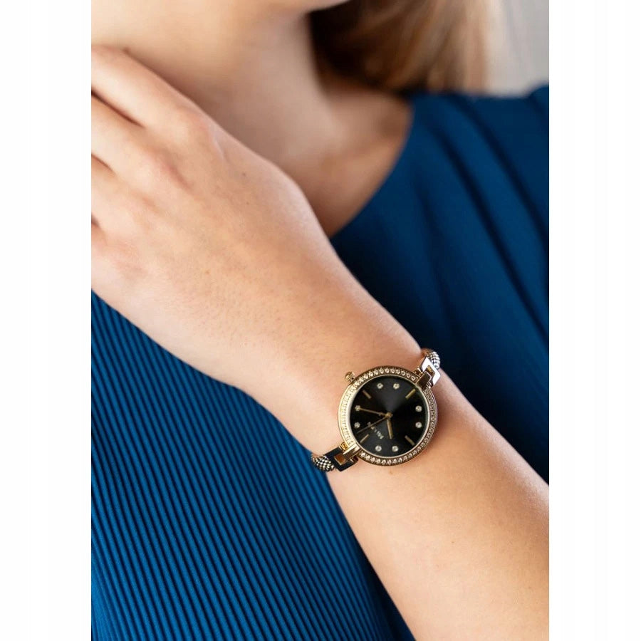 Women's watch Paul Lorens AMBER delicate FEMALE rhinestones BOX + ENGRAVING Packaging status original