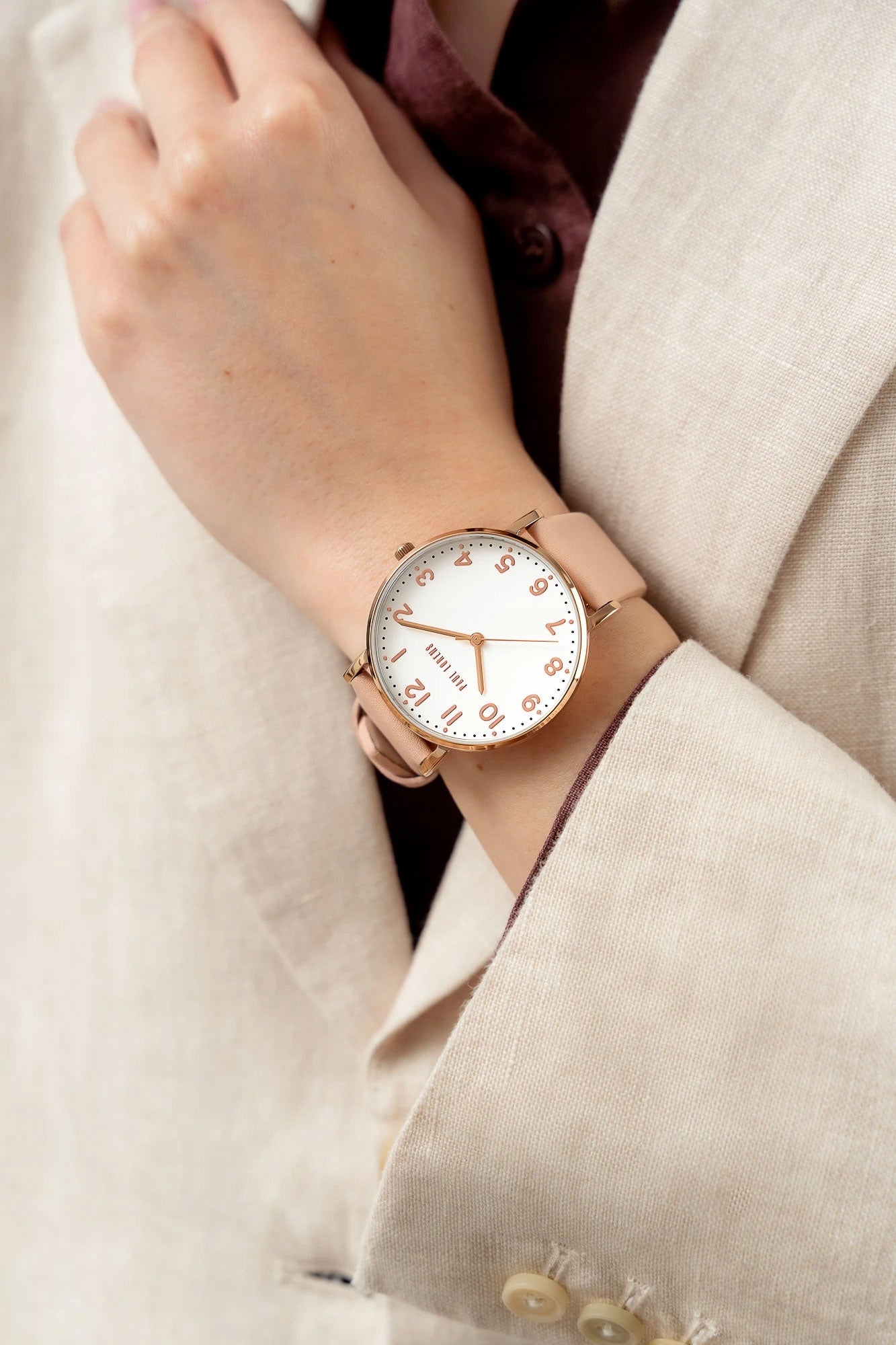 Women's watch Paul Lorens FARAH classic with numbers- for Mom,Grandma-ENGRAVING Packaging status original