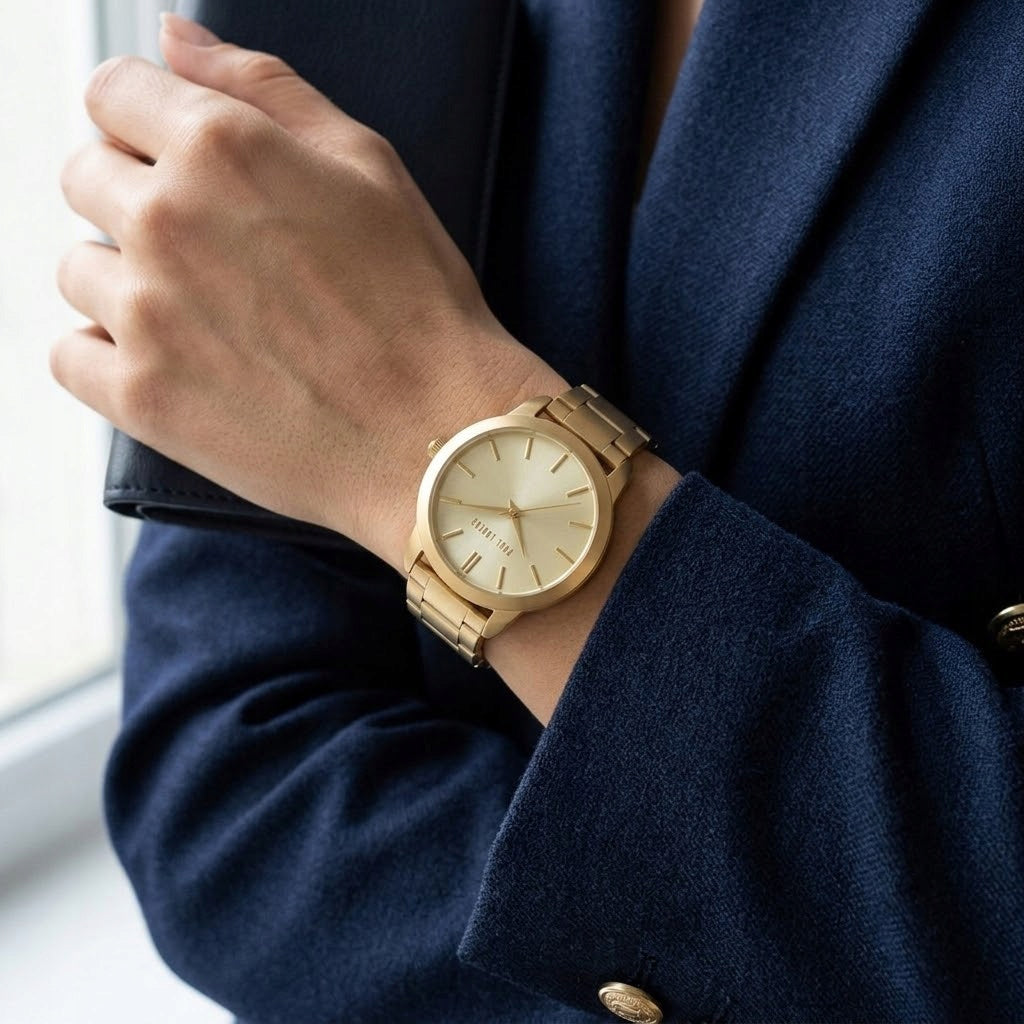 Women's watch Paul Lorens GIANNA GOLD - ELEGANT BRACELET-ENGRAVER Packaging status original