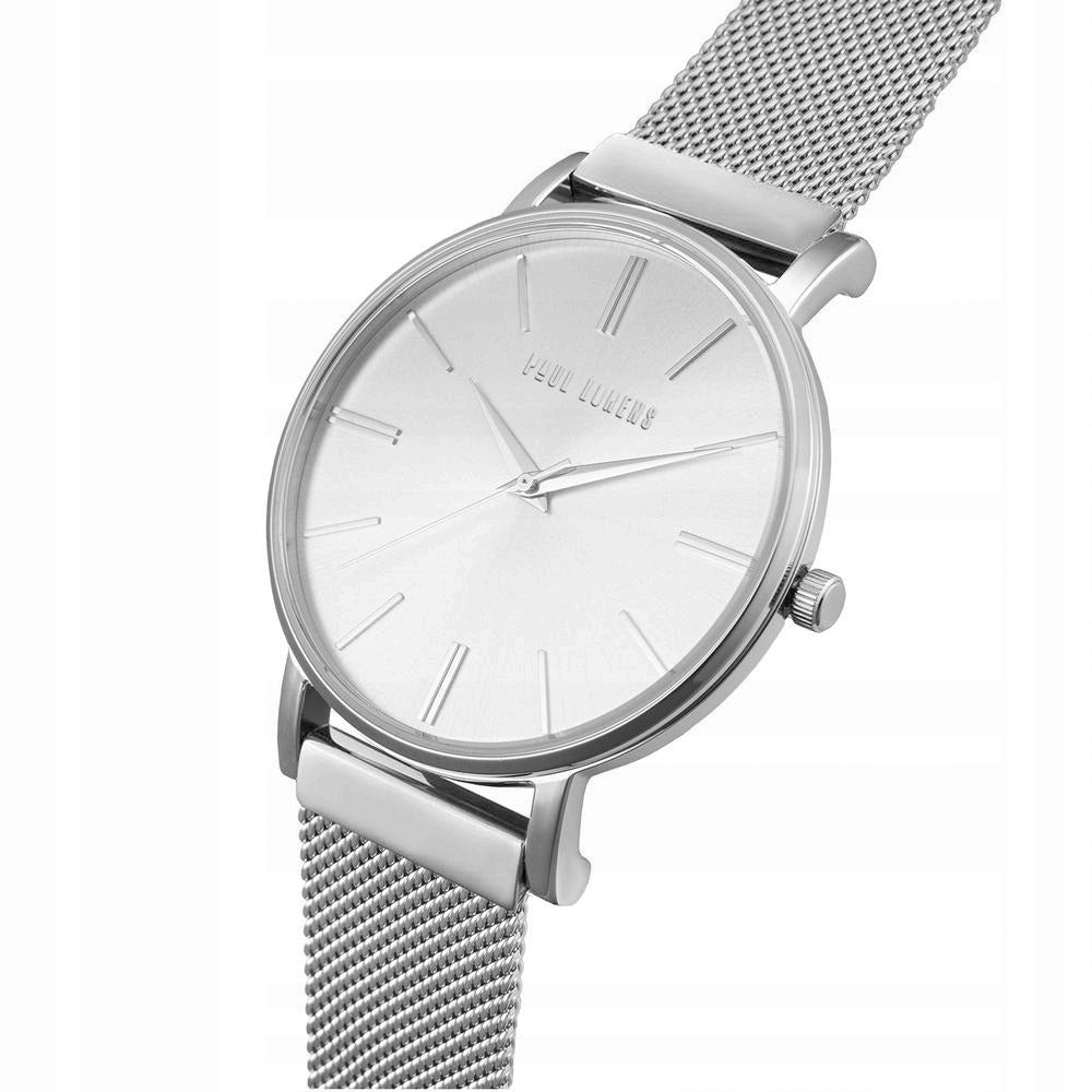 Women's watch Paul Lorens JULIE large dial - silver WITH ENGRAVING + box EAN (GTIN) 5905258712215