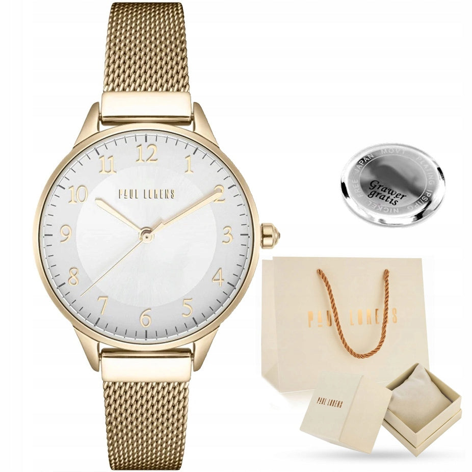 Women's watch Paul Lorens RAFINA with numbers MOTHER'S DAY gift + ENGRAVING