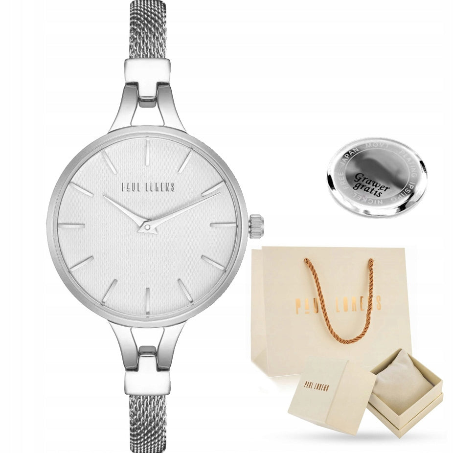 Women's watch Paul Lorens SECT elegant with delicate bracelet +ENGRAVING