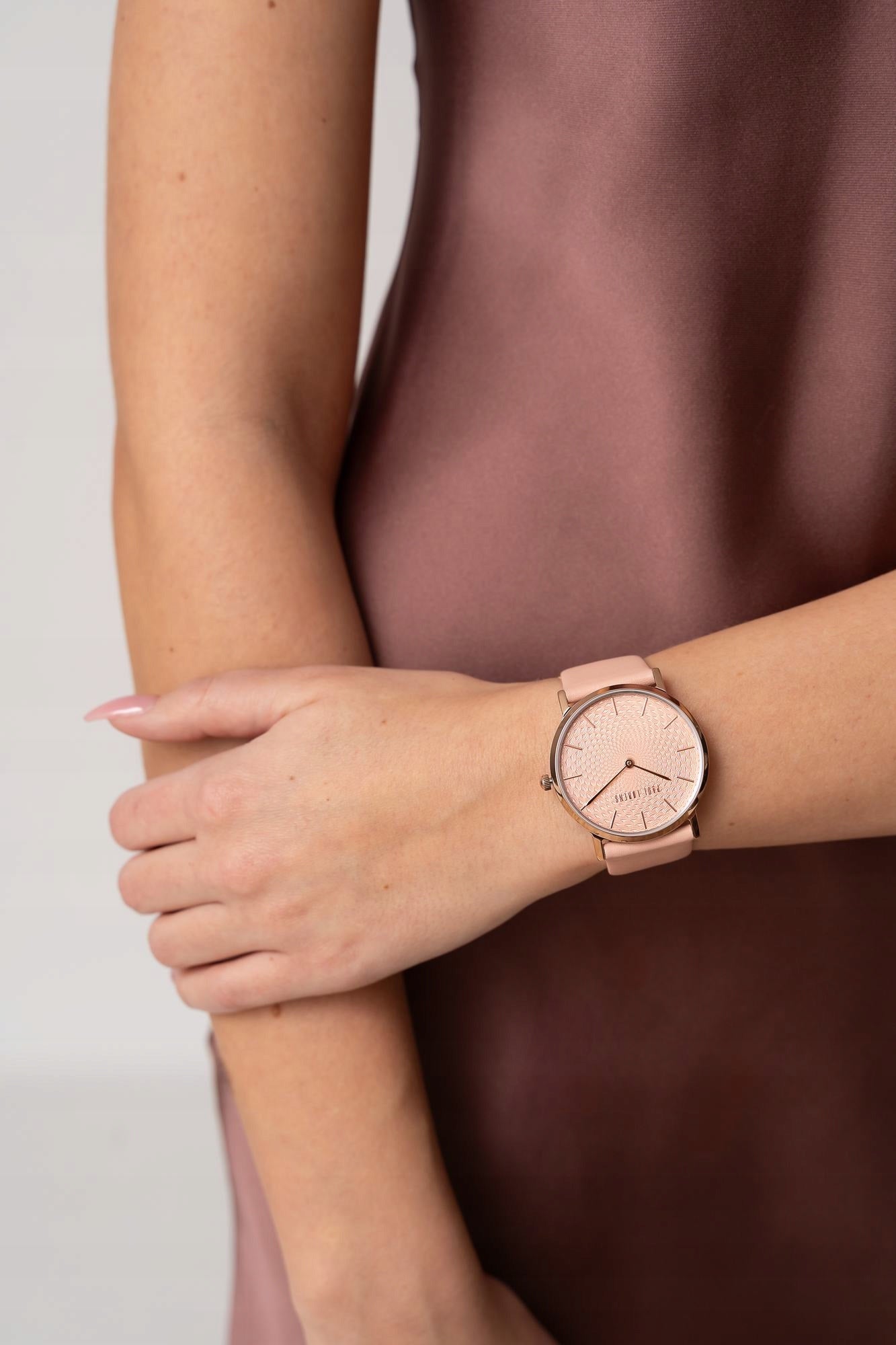 Women's watch Paul Lorens SEFIRA leather with impressive dial - WITH ENGRAVING Brand Paul Lorens
