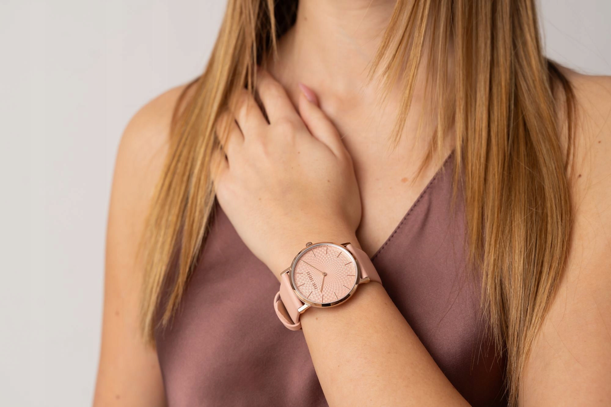 Women's watch Paul Lorens SEFIRA leather with impressive dial - WITH ENGRAVING EAN (GTIN) 5905258715162